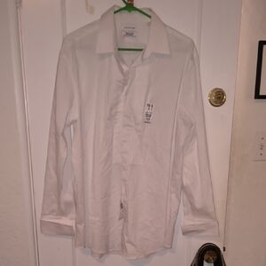 NWT Calvin Klein | Elegant White Dress Shirt